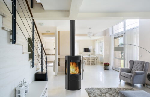 Fireplace By Norvai - AMARANT - Frittstående - Bilde 2