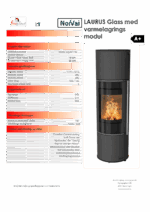 Fireplace By Norvai - LAURUS G - Frittstående - Bilde 3