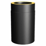 Halvisolert lengde Ø150 1000/500/250mm - Norvai - Bilde 3