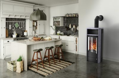Fireplace By Norvai - TORINO KLEBERSTEIN - Frittstående
