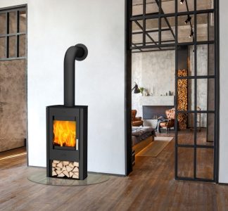 Fireplace By Norvai - TUVALU - Frittstående - Bilde 3