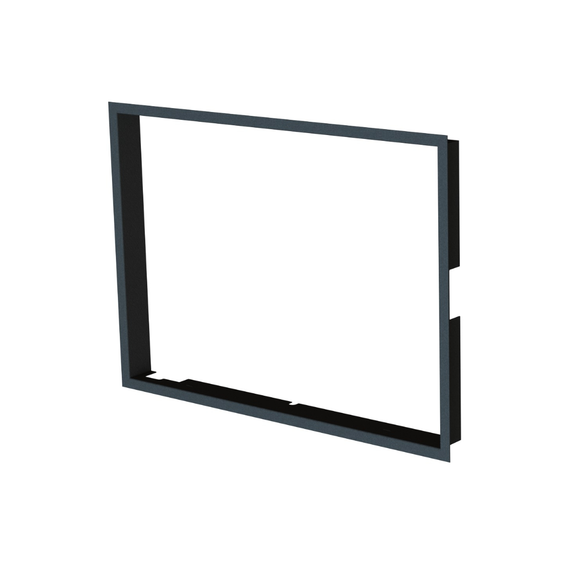 BEF-TILL-RAMME-SORT-60MM-SLANK-2800 BeF Ramme sort 60 mm slank – TWIN 7 CL-CL/CP-CP - Bilde 1